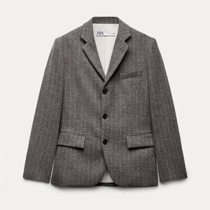 Zara Pinstripe Jacket NWT